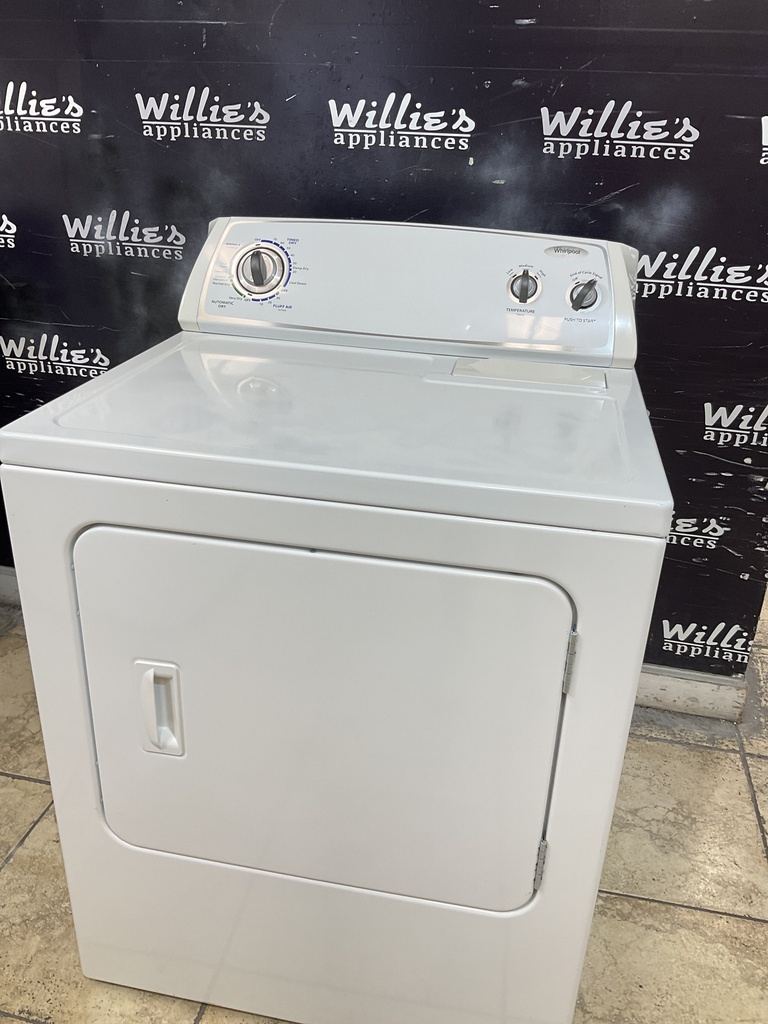 Whirlpool Electric Dryer 220volts (40 AMP) 29inches {3 prong} (White) 