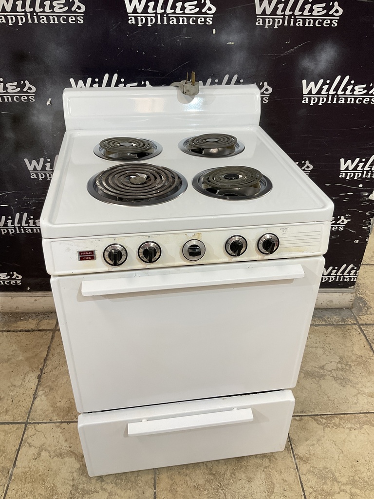 Premier Electric Stove 220volts (40/50 AMP) 24inches {3 prong} (White) 
