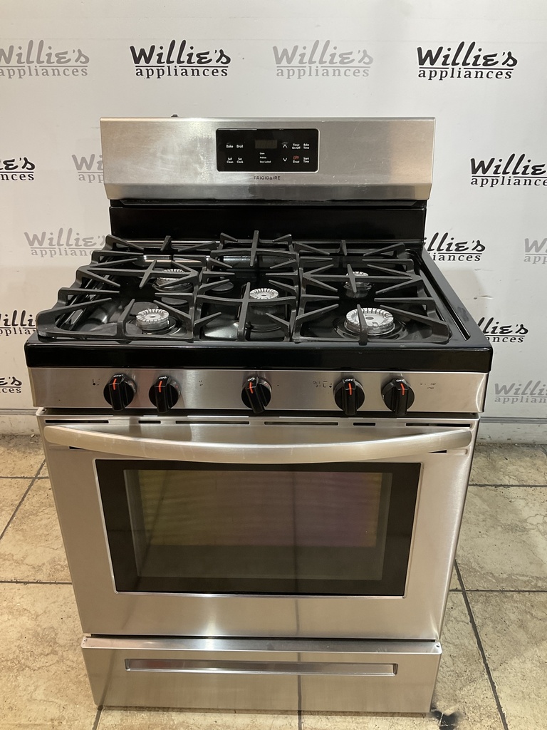 Frigidaire Natural Gas Stove 30inches (Stainless Steel) 