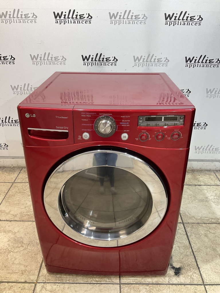 Lg Electric Dryer 220volts (30 AMP) 27inches {3 prong} (Red) 