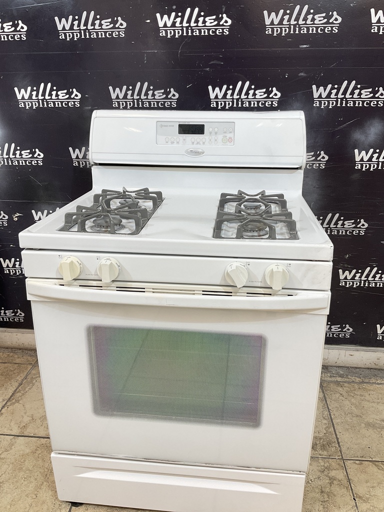 Whirlpool Natural Gas Stove 30inches (White) 