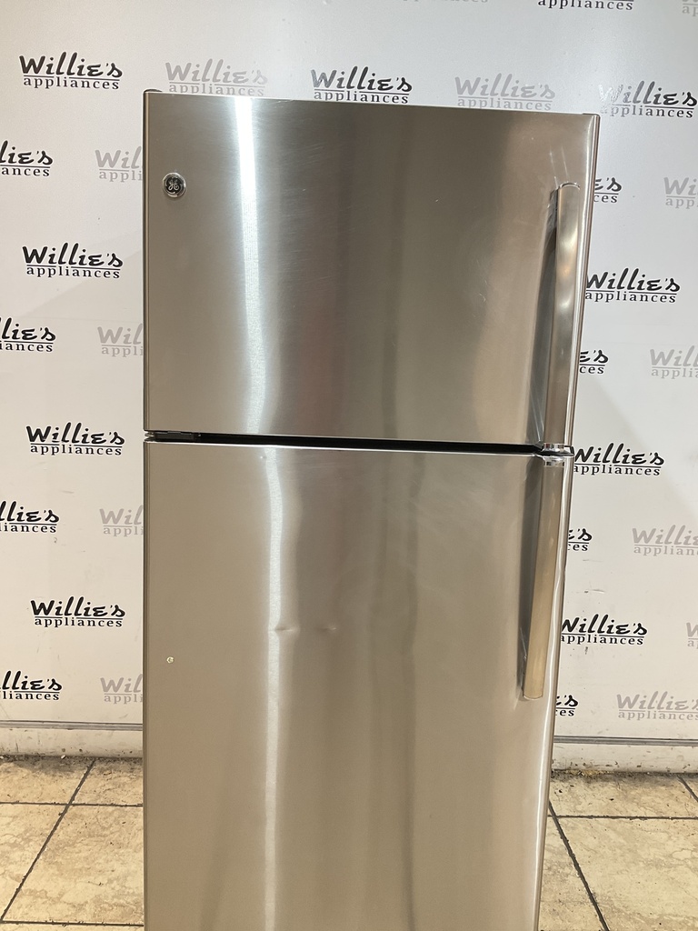 Ge Refrigerator Top and Bottom 30x66 (Stainless Steel) 