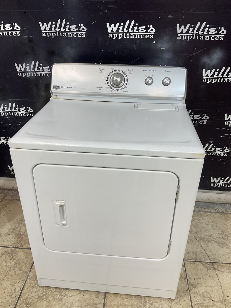 Maytag Electric Dryer 220volts (30 AMP) 29inches {4 prong} (White) 