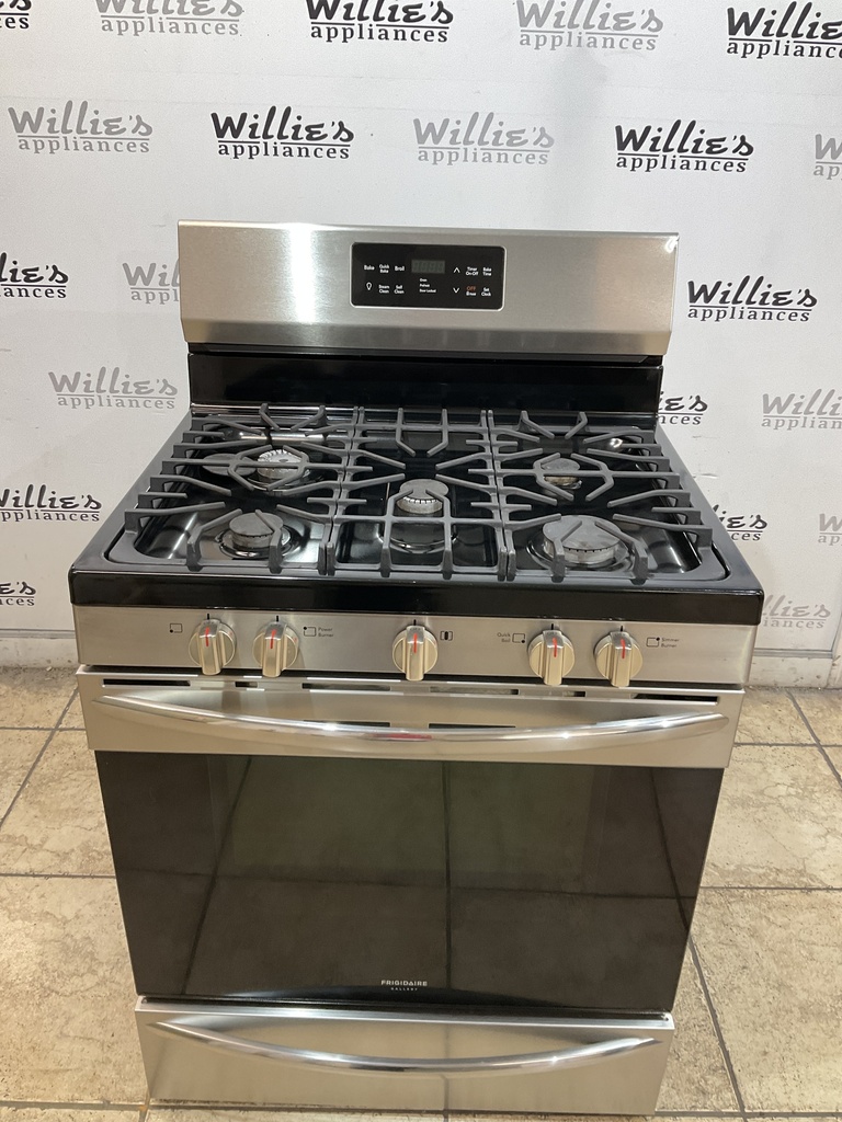 Frigidaire Natural Gas Stove 30inches (Stainless Steel) 