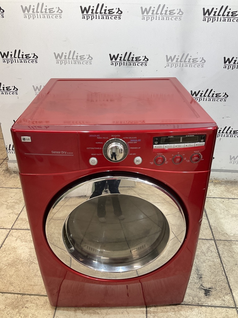 Lg Natural Gas Dryer 27inches (Red) 