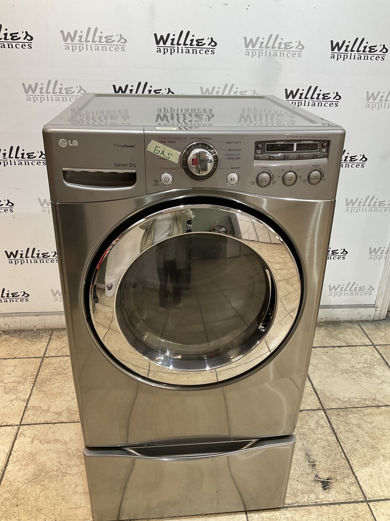 Lg Natural Gas Dryer 27inches (Grey) 