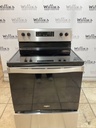 Whirlpool Electric Stove 220volts (40/50 AMP) 30inches {no cord} (Stainless steel) 