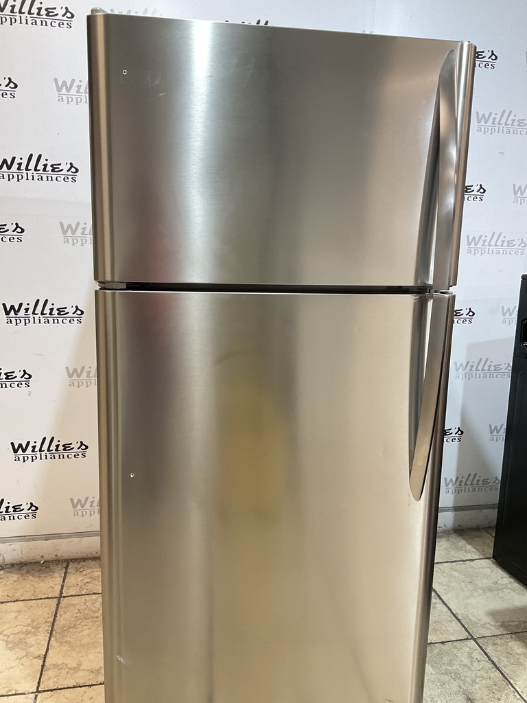 Frigidaire Refrigerator Top and Bottom 30x66 (Stainless Steel) 