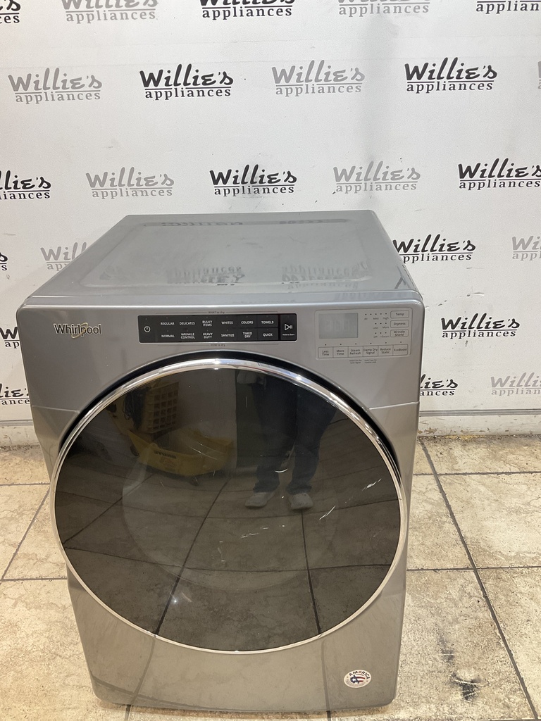 Whirlpool Electric Dryer 220volts (30 AMP) 27inches {no cord} (Grey) 