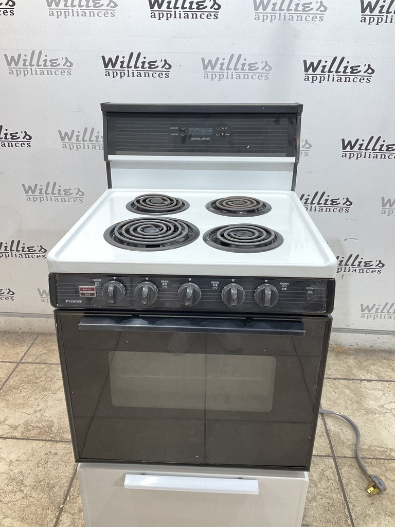 Premier Electric Stove 220volts (40/50  AMP) 24inches {3 prong} (White/Black) 