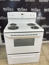 Kenmore Electric Stove 220 volts (40/59 AMP) 30inches {no cord} (white) 