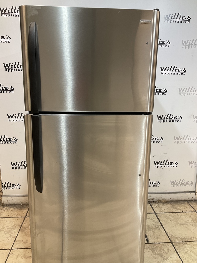 Kenmore Refrigerator Top and Bottom 30x68 1/2” (Stainless Steel) 