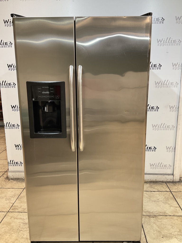 Ge Refrigerator Side By Side 36x70 (Stainless Steel) 