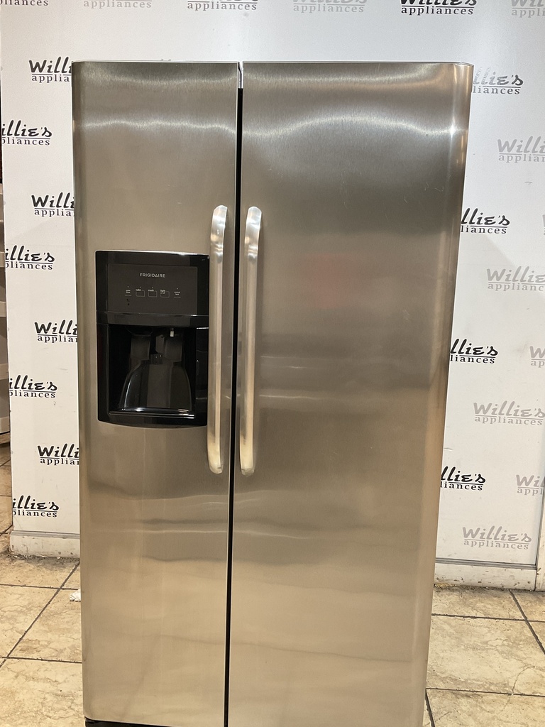 Frigidaire Refrigerator Side by Side 36x69 1/2” (Stainless Steel) 