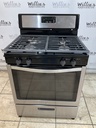 Whirlpool Natural Gas Stove 30inches (Stainless Steel) 