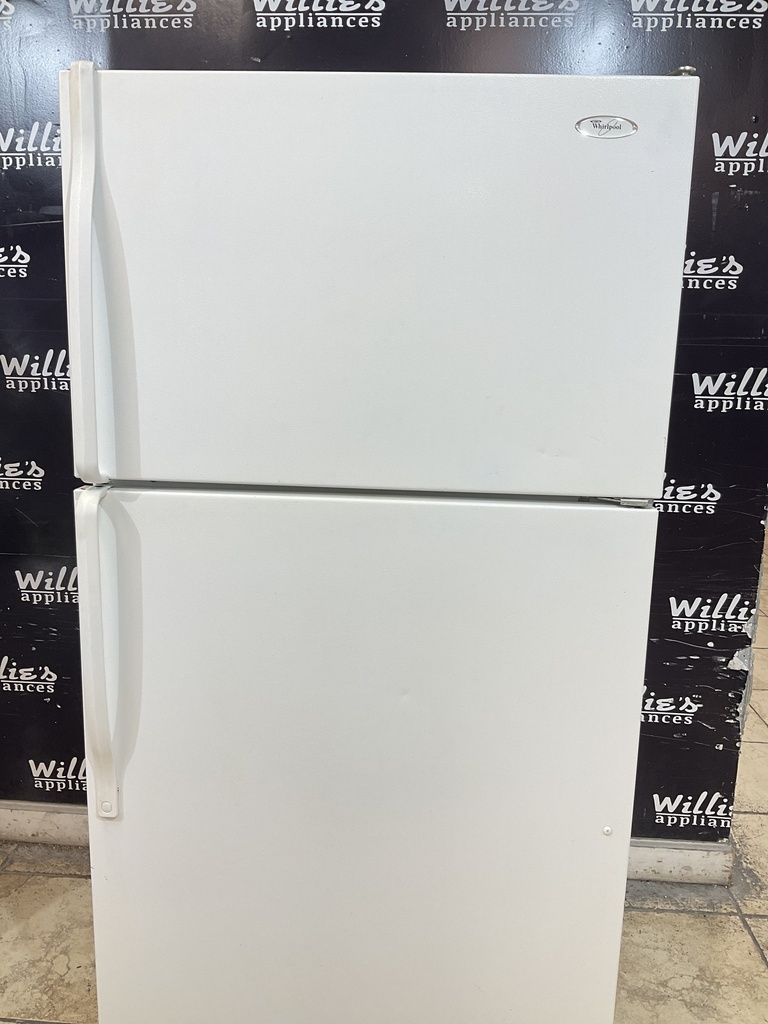 Whirlpool Refrigerator Top and Bottom 33x66 (White) 
