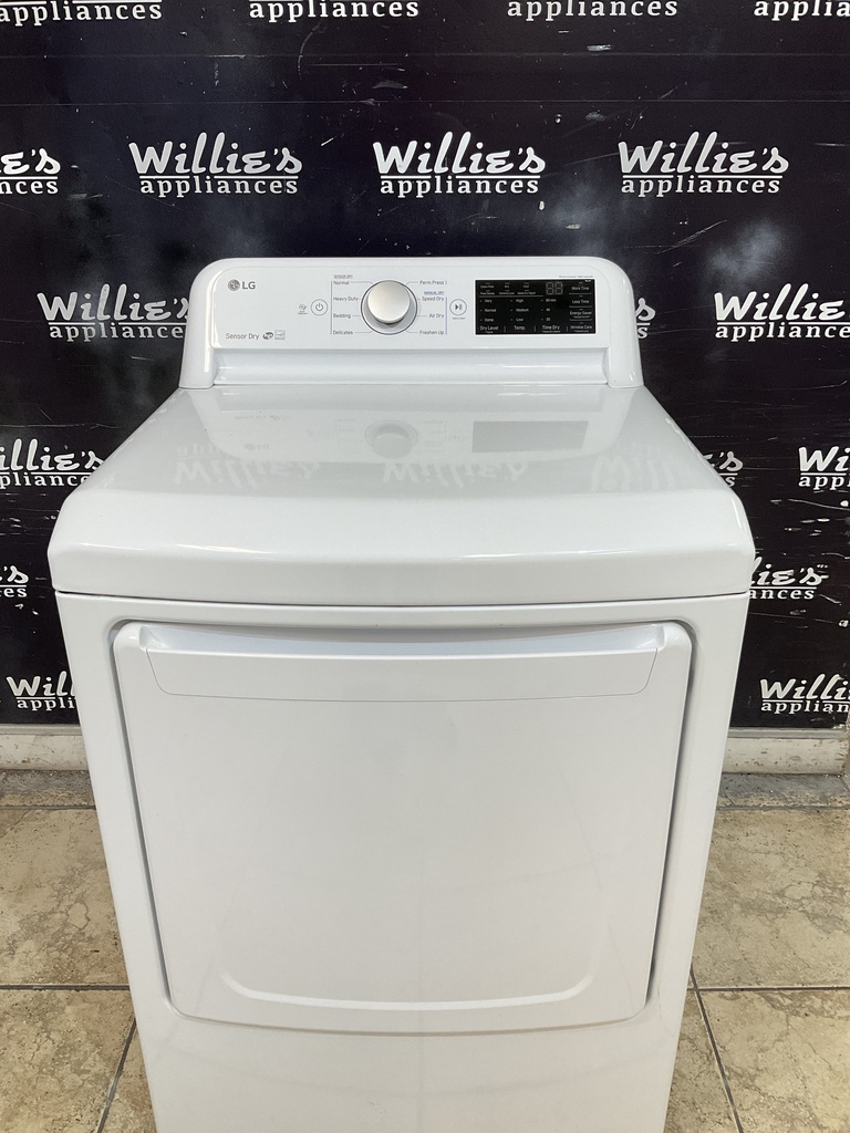 Lg Electric Dryer 220volts (30 AMP) 27inches {3 prong} (White) 