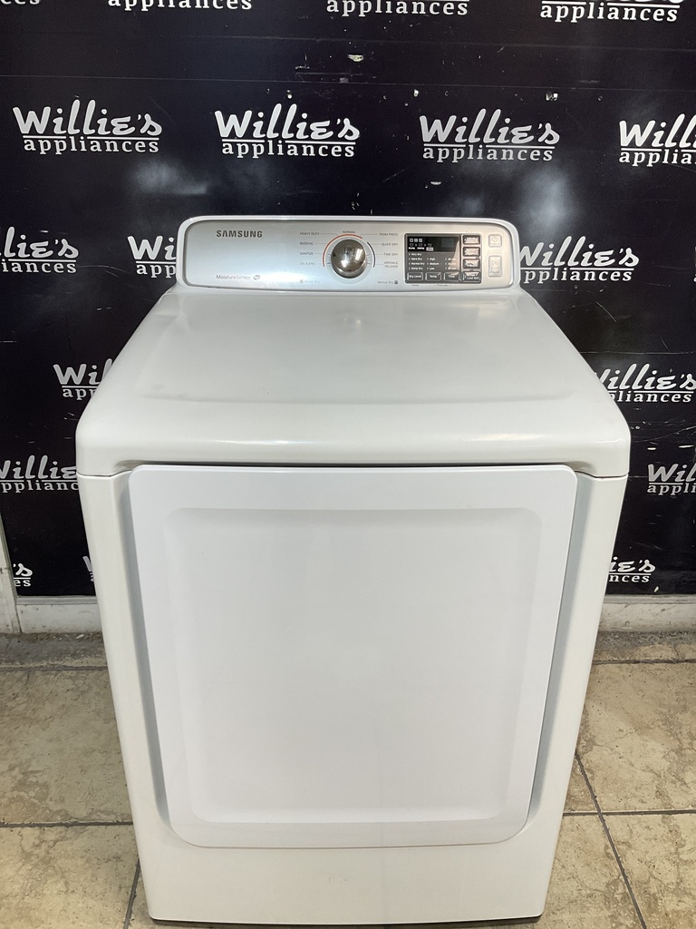 Samsung Electric Dryer 220volts (30 AMP) 27inches {3 prong} (White) 