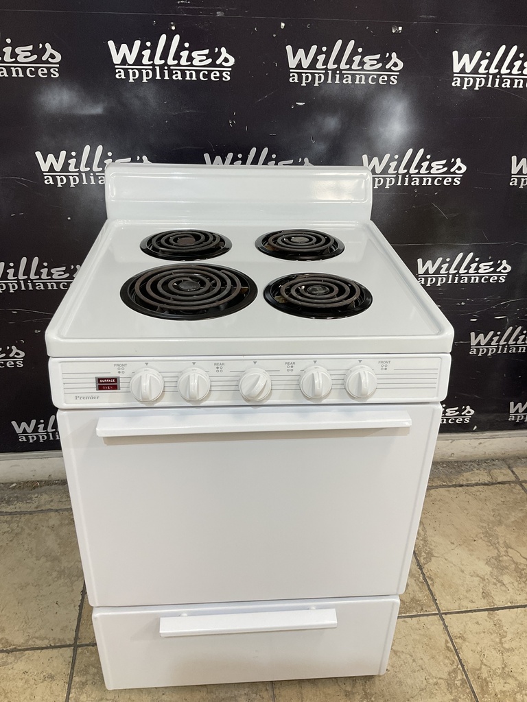 Premier Electric Stove 220volts (40/50 AMP) 24inches {3 prong} (White) 