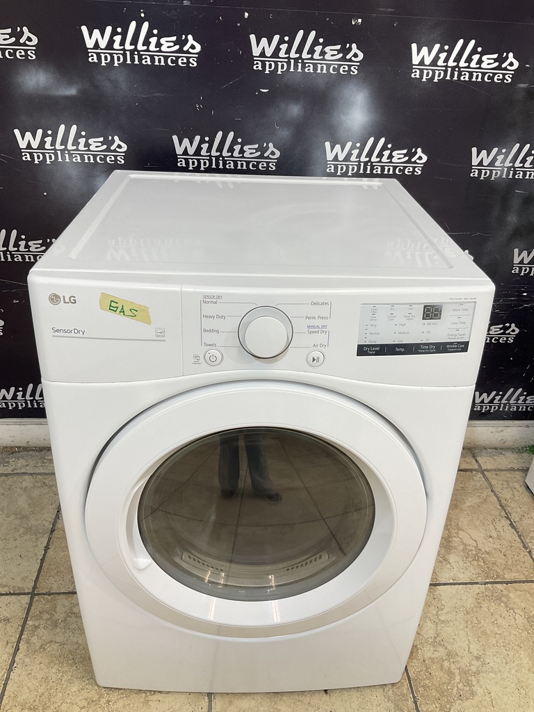 Lg Natural Gas Dryer 27inches (White) 