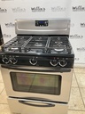 Whirlpool Natural Gas Stove 30inches (Stainless Steel) 