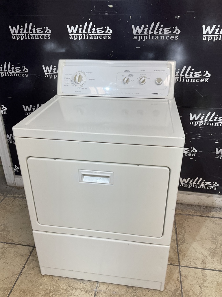 Kenmore Electric Dryer 220volts (30 AMP) 27inches {3 prong} (White) 