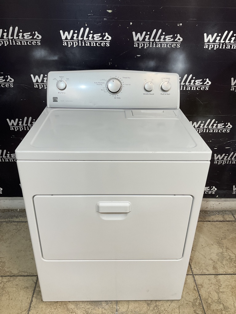 Kenmore Electric Dryer 220volts (30 AMP) 29inches {3 prong} (White) 