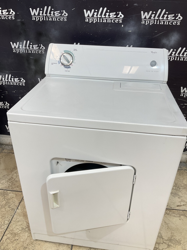 Whirlpool Electric Dryer 220volts (30 AMP) 29inches {4 prong} (White) 