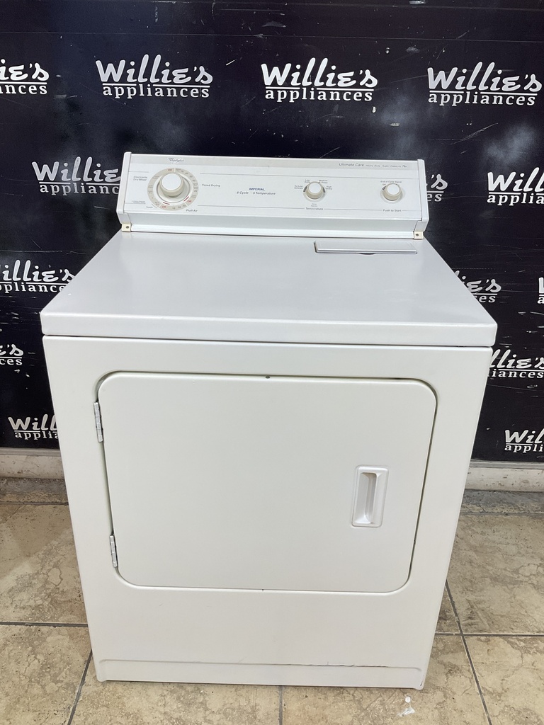 Whirlpool Electric Dryer 220volts (30 AMP) 29inches {3 prong} (white) 