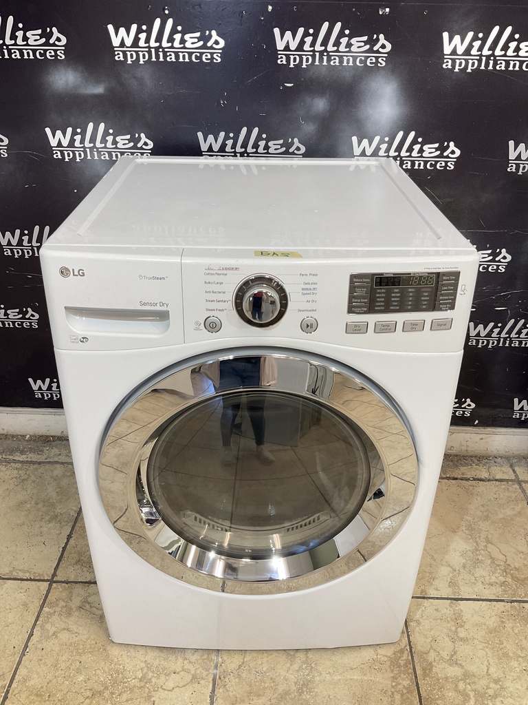 Lg Natural Gas Dryer 27inches (white) 