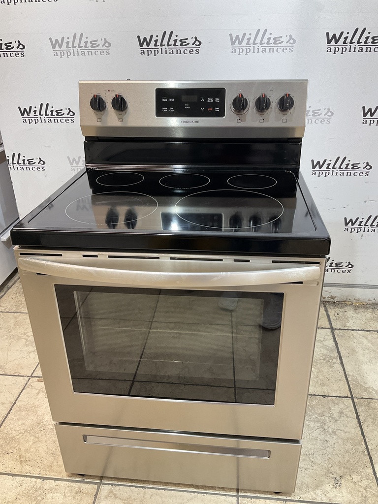 Frigidaire Electric Stove 220volts (40/50 AMP) 30inches {no cord} (Stainless Steel) 