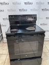 Ge Electric Stove 220volts (40/50 AMP) 30inches {No cord} (Black) 