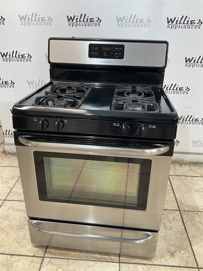 Frigidaire Natural Gas Stove 30inches (Stainless Steel) 