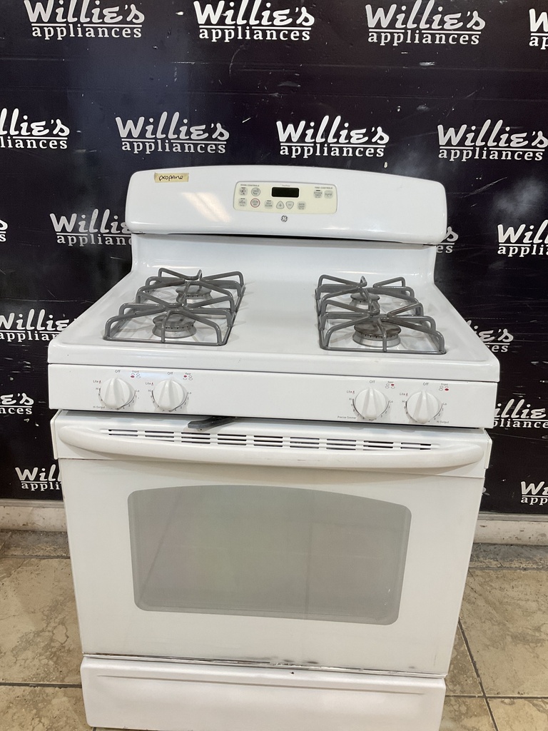 Ge Gas Propane Stove 30inches (White)