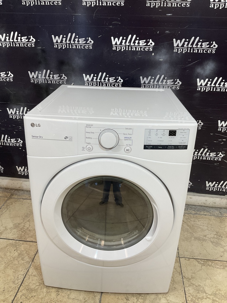 Lg Electric Dryer 220volts (30 AMP) 27inches {3 prong} (White)
