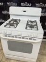 Ge Natural Gas Stove 30inches (White) 