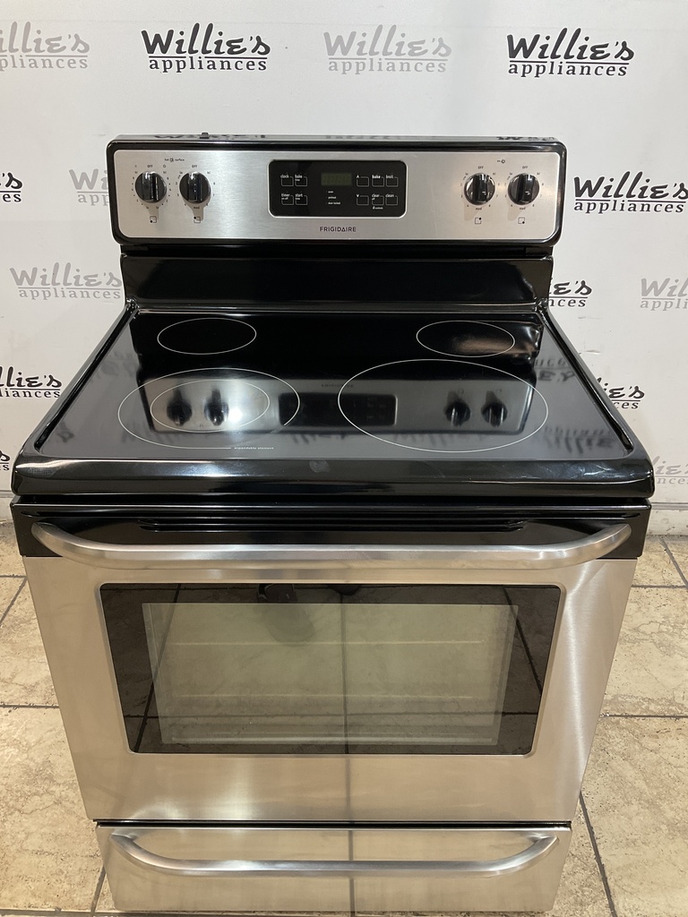 Frigidaire Electric Stove 220volts (40/50 AMP) 30inches {no cord} (Stainless Steel)