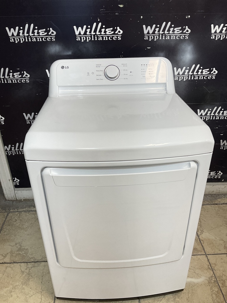 Lg Electric Dryer 220volts (30 AMP) 27inches {4 prong} (White)
