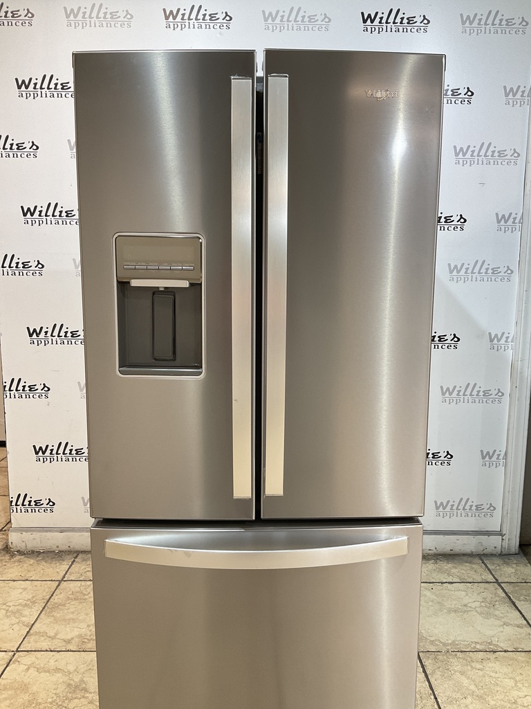 Whirlpool Refrigerator French Door 30x68 (Stainless Steel) 