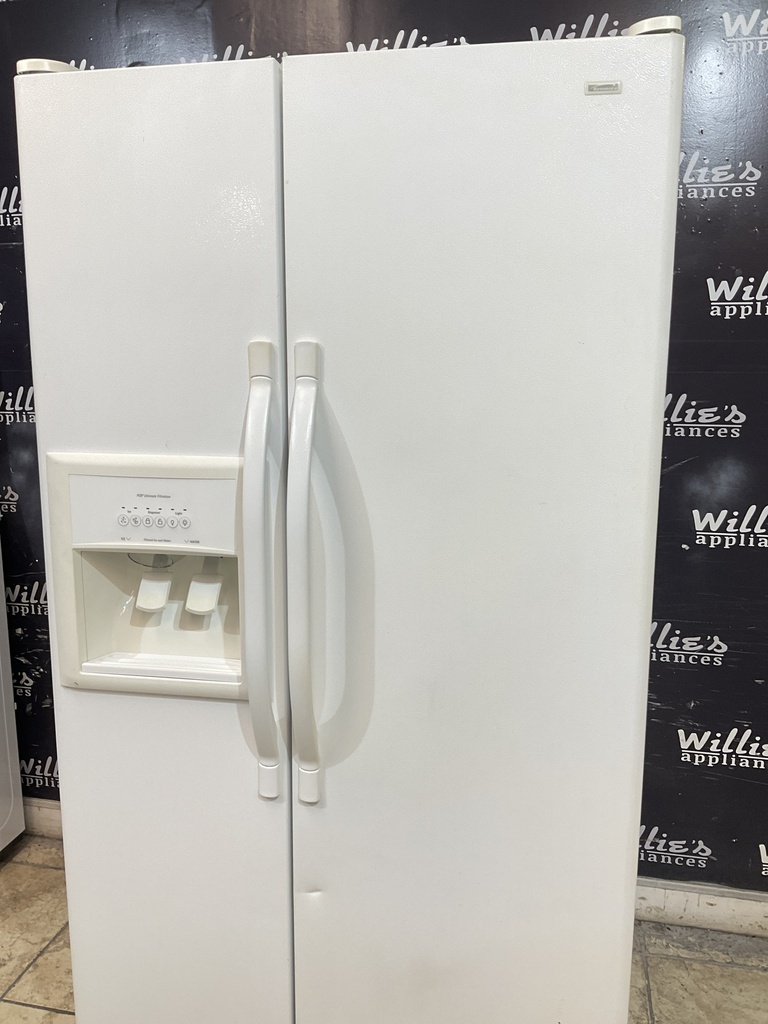 Kenmore Refrigerator Side by Side 36x69 1/2” (White) 