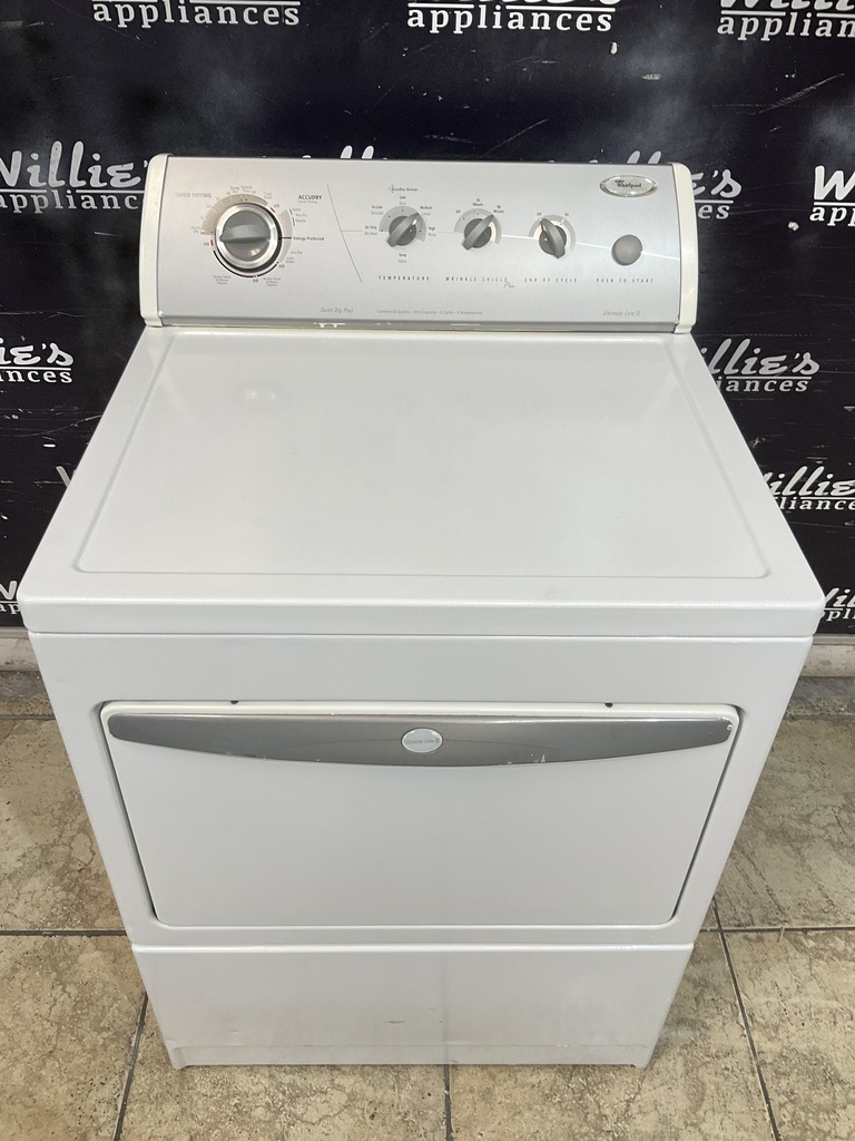 Whirlpool Electric Dryer 220volts (30 AMP) 27inches {3 prong} (White)  