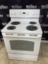 Ge Electric Stove 220volts (40/50 AMP) 30inches {no cord} (White) 