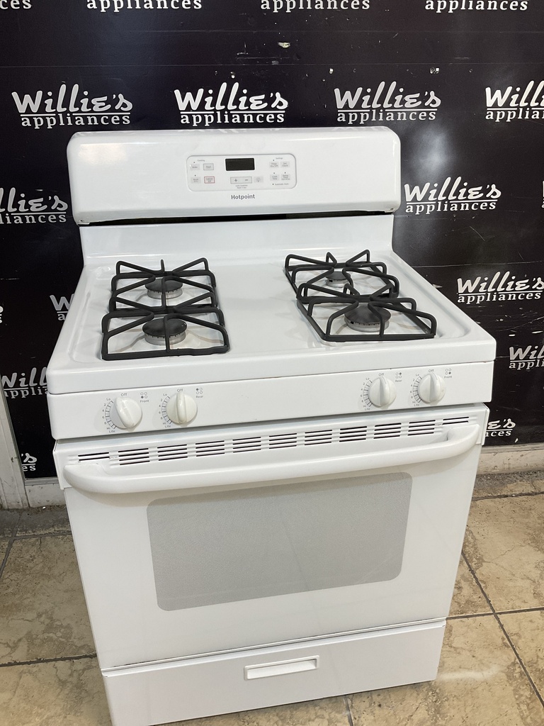 Hotpoint Natural Gas Stove 30inches (White) 