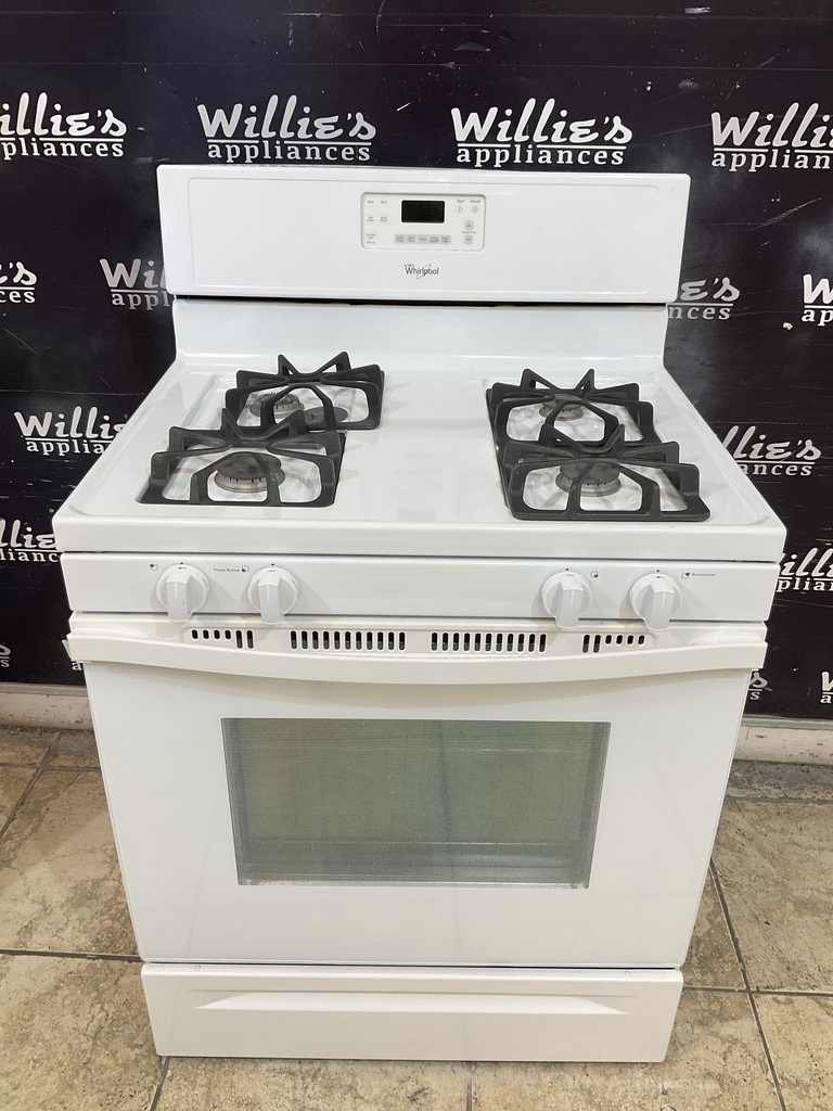 Whirlpool Natural Gas Stove 30inches (White) 