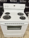 Frigidaire Electric Stove 220volts (40/50 AMP) 30inches {4 prong} (white)