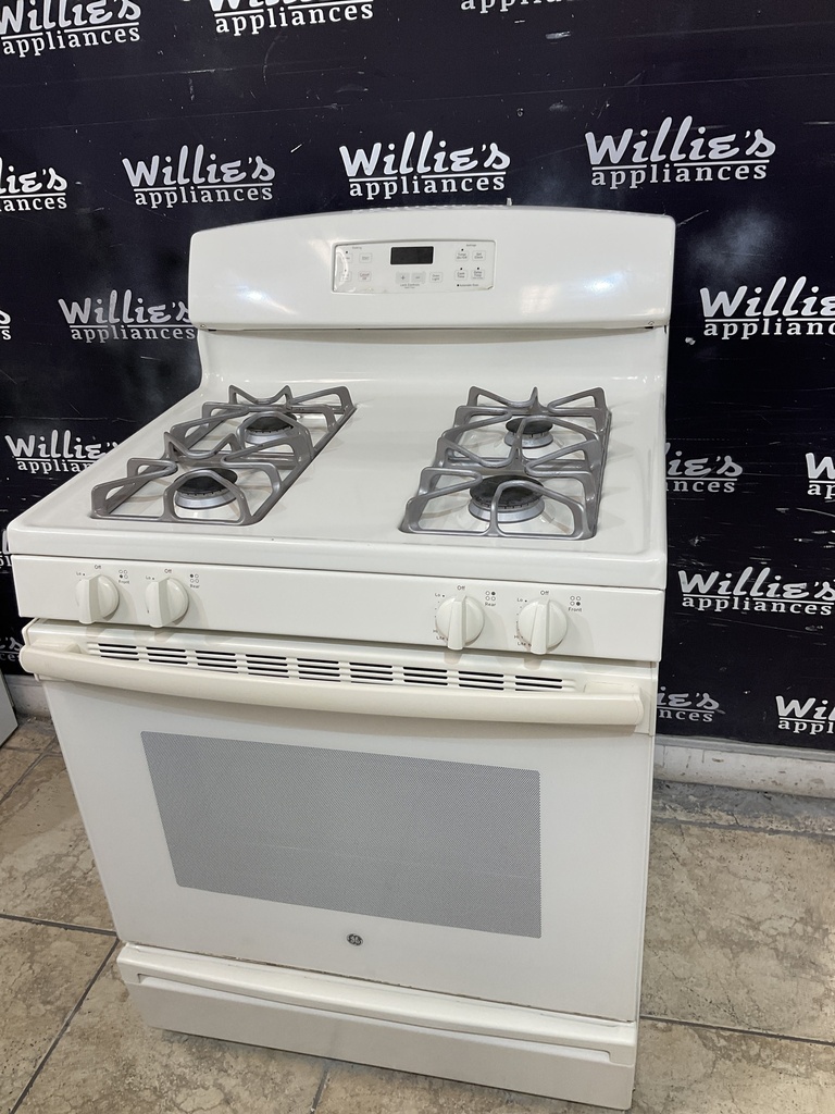 Ge Natural Gas Stove 30inches (Bisque)
