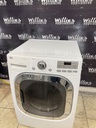 Lg Electric Dryer 220volts (30 AMP) 27inches {no cord} (White)