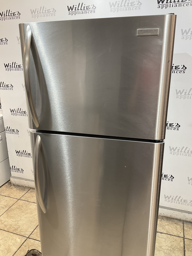 Frigidaire Refrigerator Top and Bottom 30x69 (Stainless Steel) 