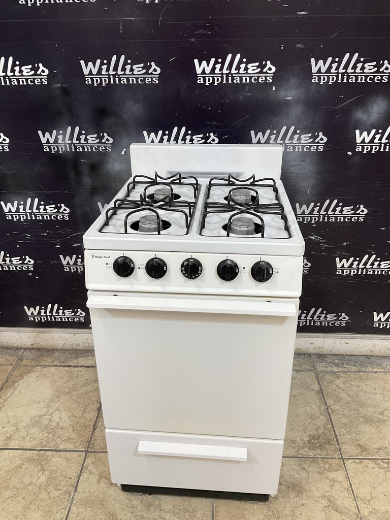 Magic Chef Natural Gas Stove 20inches (White) 