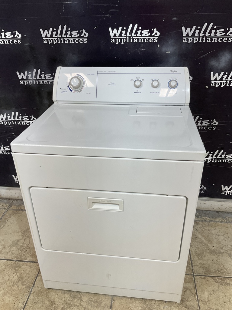 Whirlpool Electric Dryer 220volts (30 AMP) 29inches {3 prong} (White)